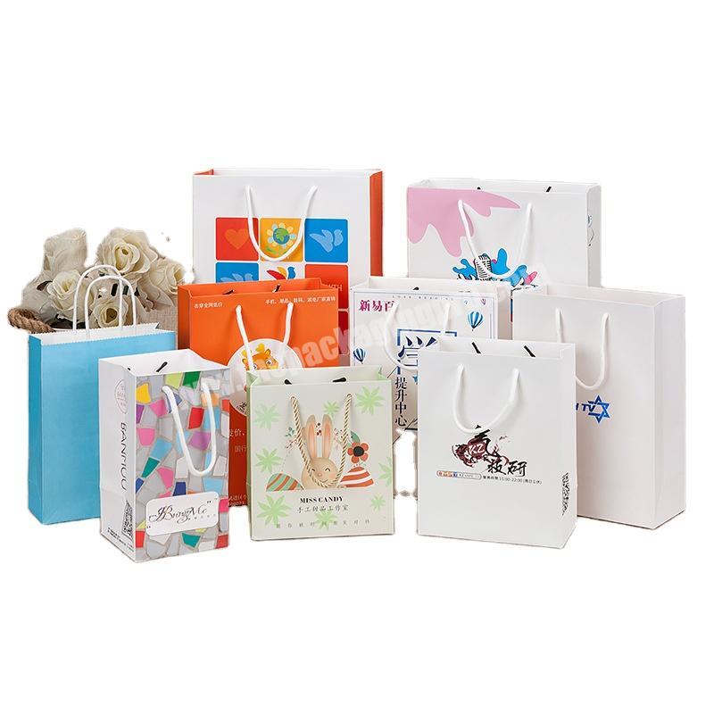Low Cost Retail Cheap OEM Custom Printing Luxury Gift Shopping Paper Bag With Your Own Logo Print
