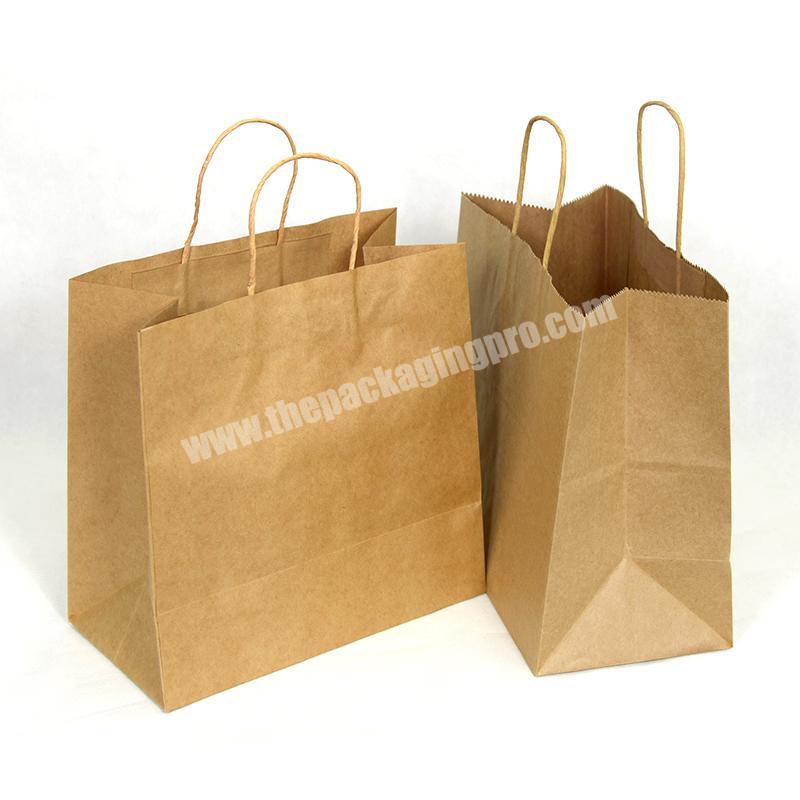 Low Price Reusable Small Paper Bag for Coffee with Custom Logo Printed