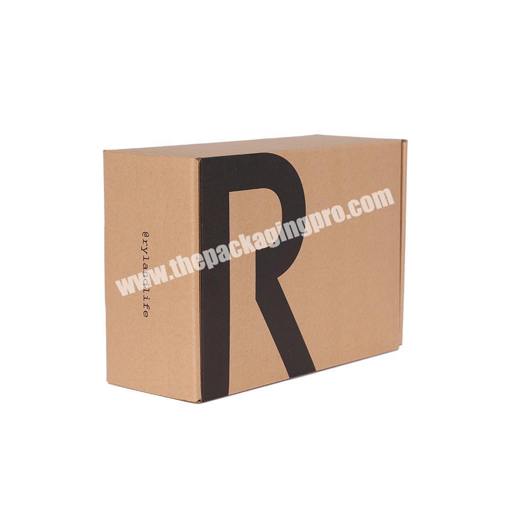 Wholesale custom logo printing corrugated shipping box subscription mailer box