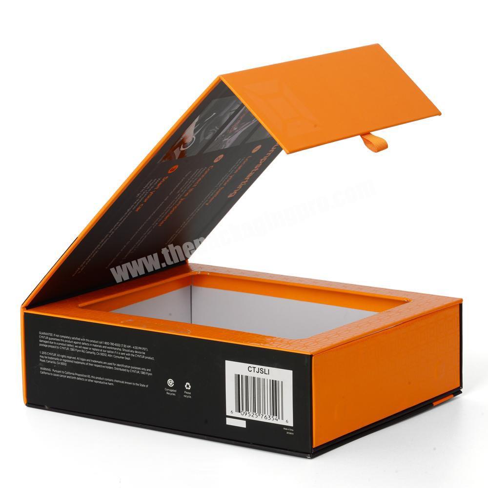 Wholesale Luxury Boutique Rigid Cardboard Magnetic Closure Box Custom