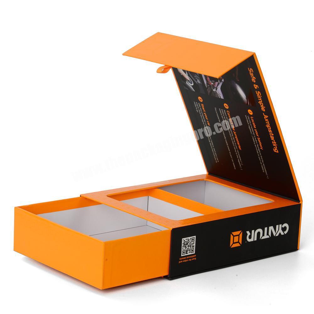 Supplier Luxury Boutique Rigid Cardboard Magnetic Closure Box Custom