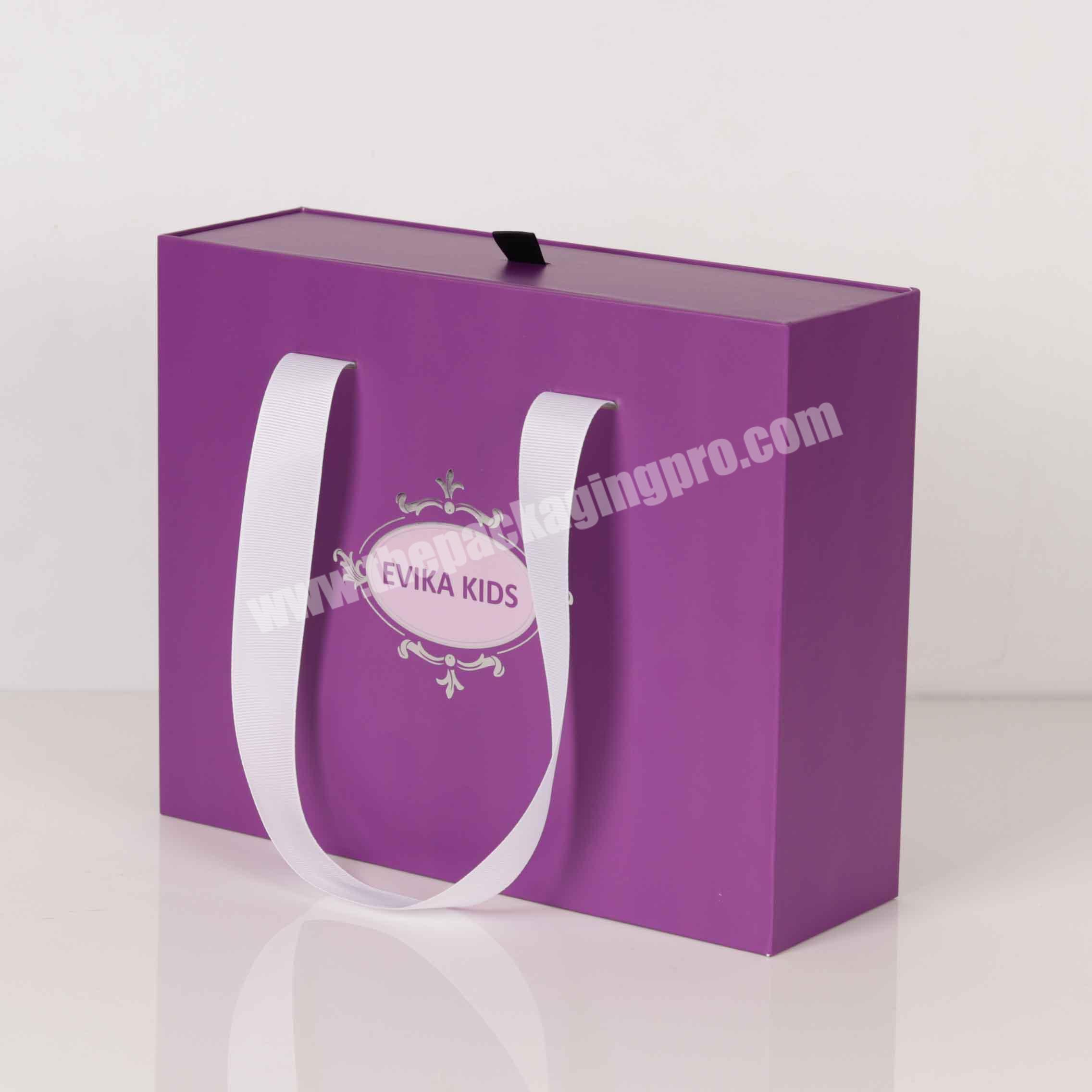 Luxury Custom Logo Extension Hair Packaging Drawer Box For Hair Packaging