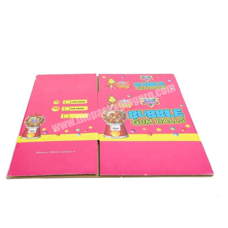 Cute little bear folding corrugated paper custom printed shipping mailer boxes packaging for gift