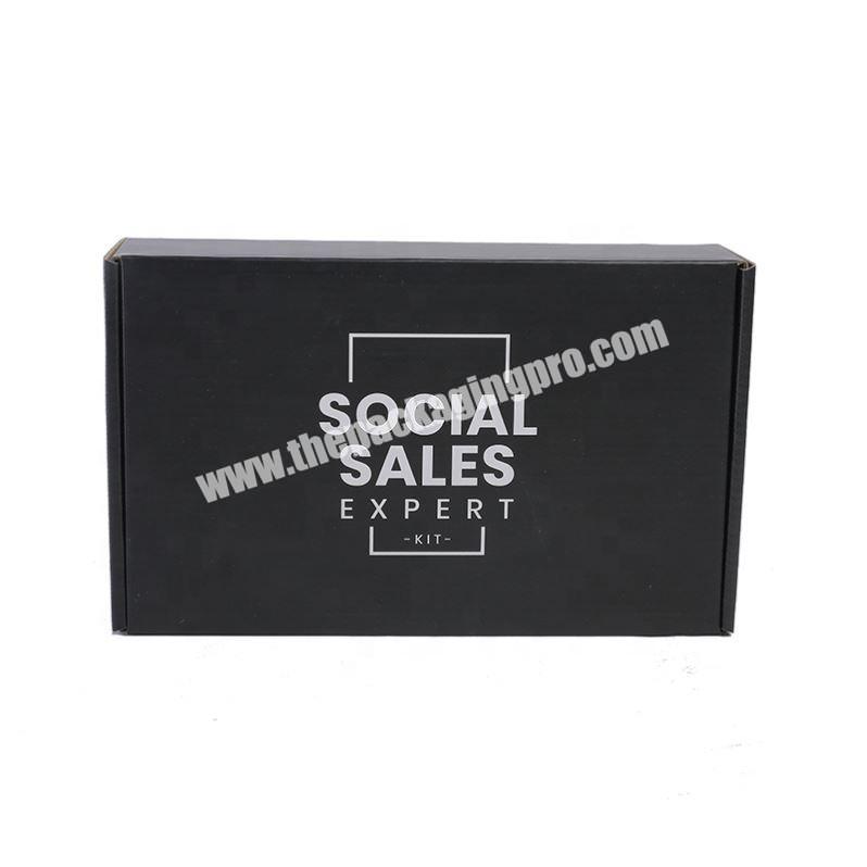 High Quality black color cosmetic eye shadow packaging box  with design logo