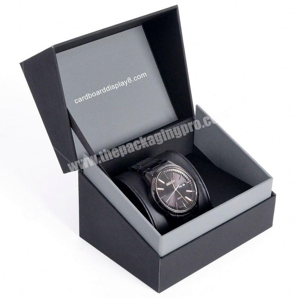 Luxury high quality elegant watch box special customized design packaging gift box  watch packaging box