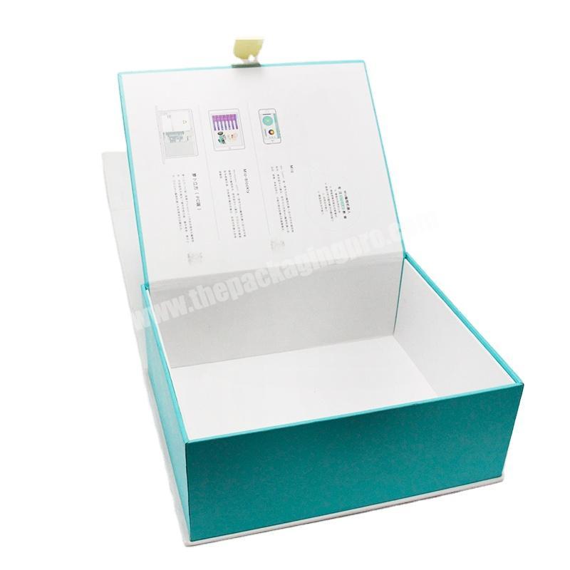 Luxury magnetic paper gift box packaging