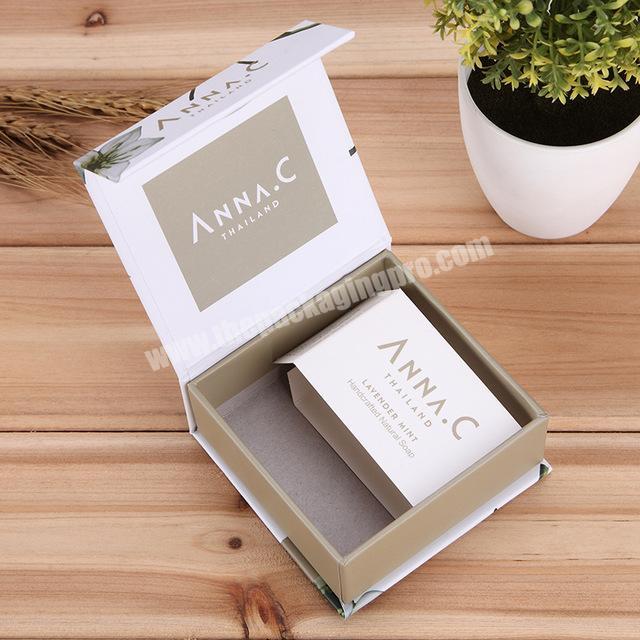 Luxury square Promotion Paper collapsible custom rigid Magnetic lid folding closure cardboard Gift packaging flap watch Box
