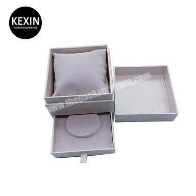 MATT FINISH PRINTED WATCH GIFT BOX LUXURY RIGID PAPER PACKAGING Hot sale jewelry case unique boxes for storage