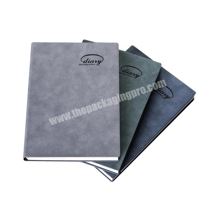 Manufacturer Luxurious Custom Business Leather Notebook With Waterproof Paper