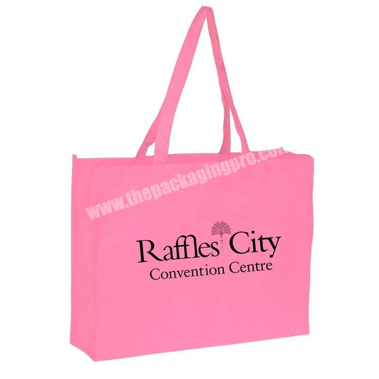 Manufacturer Wholesale Promotional Cheap Custom Laminated Shopping Recycle PP Non Woven Bag