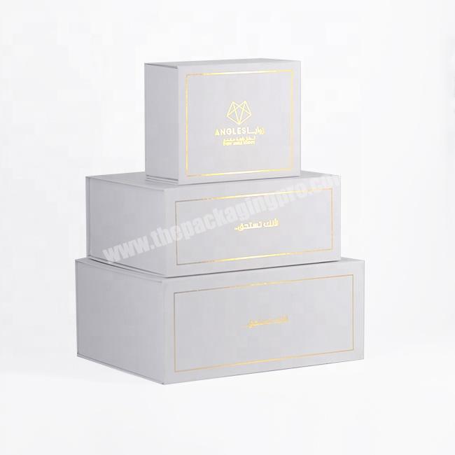 Manufacturer rigid cardboard packaging boxes custom boxes with logo packaging folding gift garment box