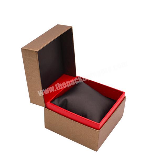 Mens watch packaging  leather box
