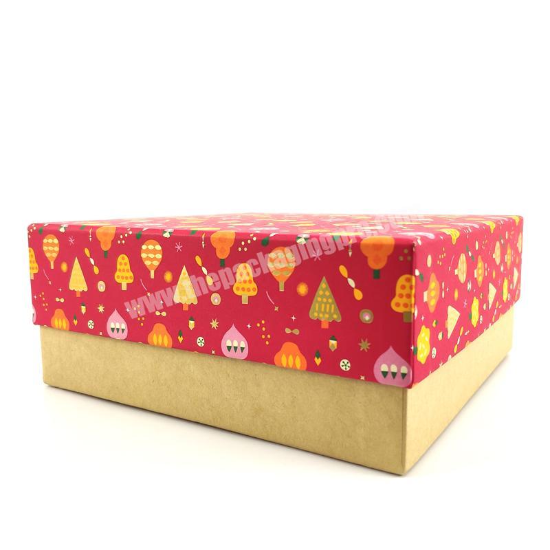 Most popular factory outlet custom cardboard gift packaging paper box