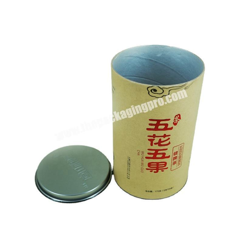 The new arrival High Quality  Round paper Tube   Packaging Roll With Casual snacks