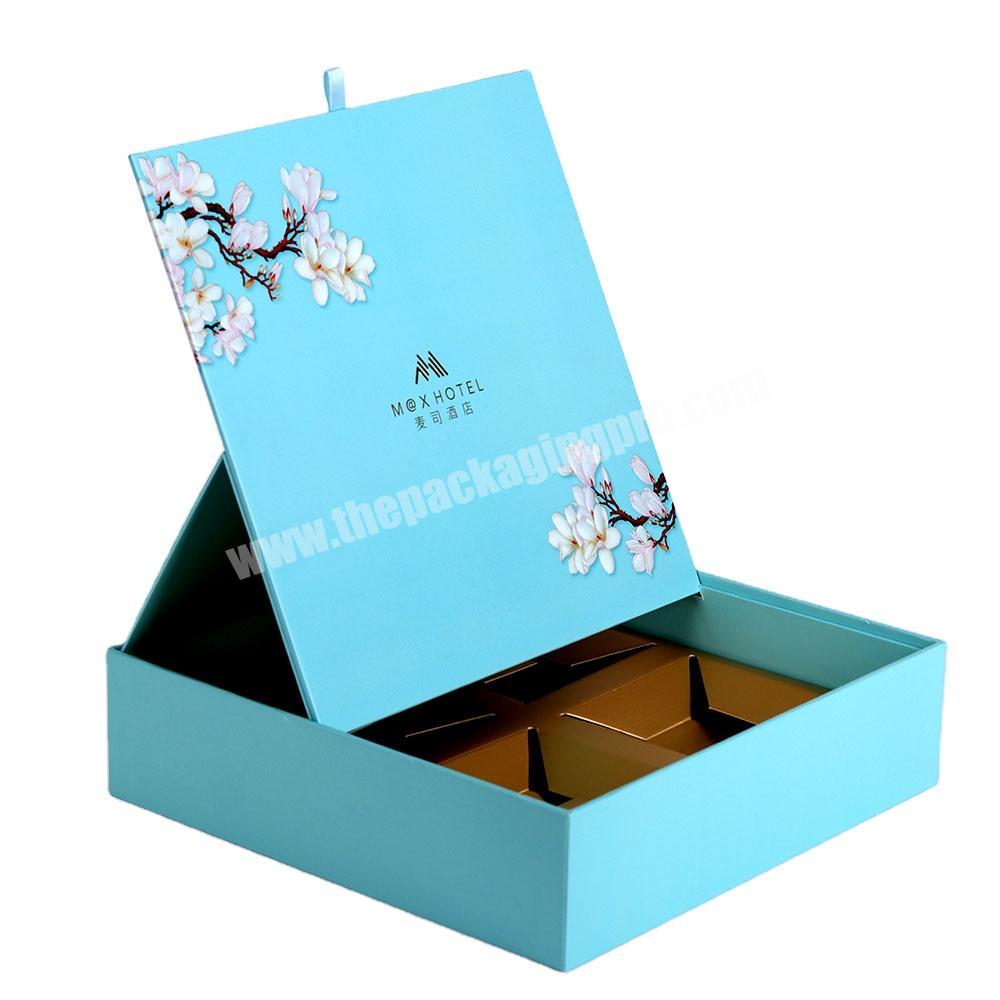 2020 hot sale Factory Custom Printed Decorative Mooncake Gift Box Luxury Magnet Gift Box