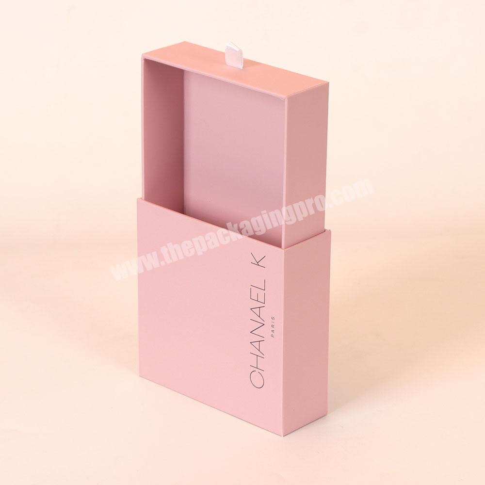 OEM Custom Logo Cardboard Drawer Box Jewelry Packaging Box