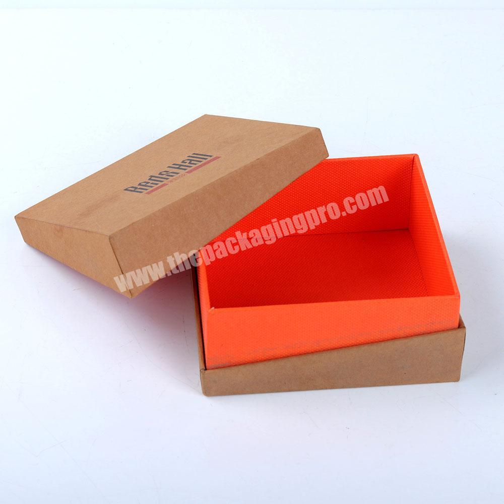 OEM Environment-friendly Recyclable Luxury Custom Logo Printed Cardboard Lid Base Paper Gift Box