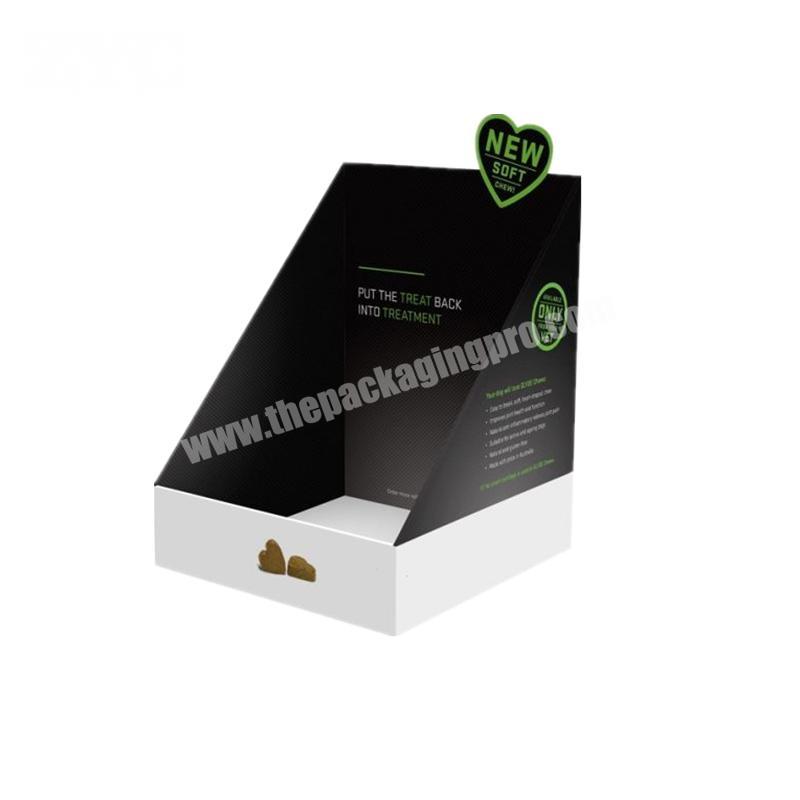 OEM Foldable Cardboard PDQ Counter Display Boxes for Retail Store