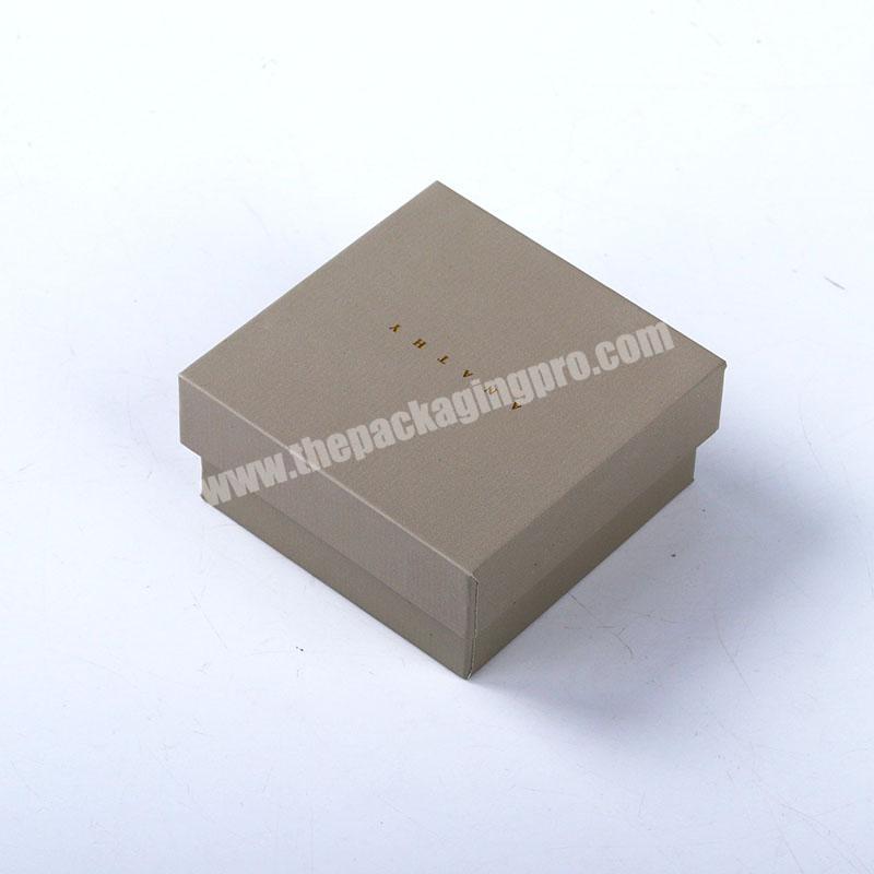 OEM Hot Sales High Quality Nude Color Costomized Paper Packaging Boxes for Jewelry