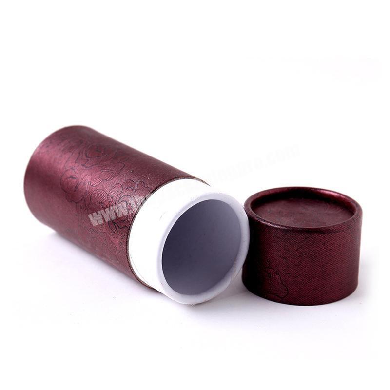 Royal matte gift box Luxury paper tube packaging box for candy