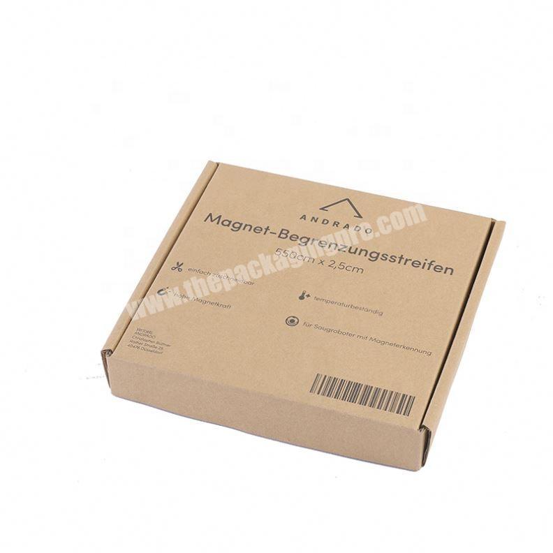 cheaper price  custom logo white folding corrugated cell phone packaging box