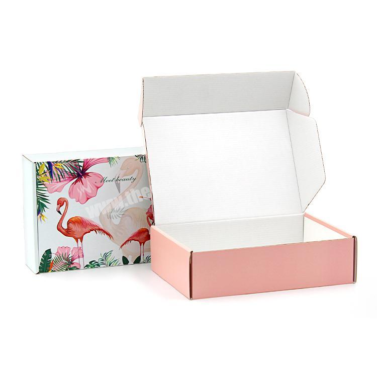 Packaging Mailer Boxes Candle Flower Gift Packaging Kraft Paper YY Pink Kraft Corrugated Shipping 50pcs Big Jewelry Matte Black