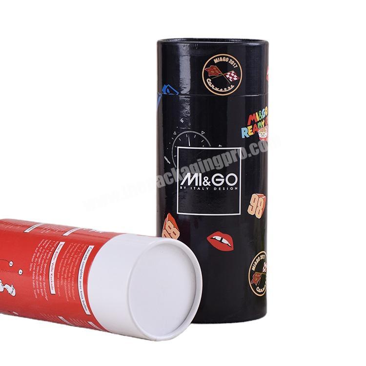 Packaging custom all round paper tube cylinder round box with custom for food
