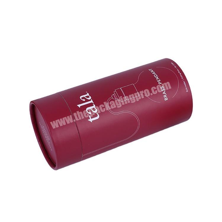 Packaging custom round paper tube cylinder round box and CMYK printing packaging