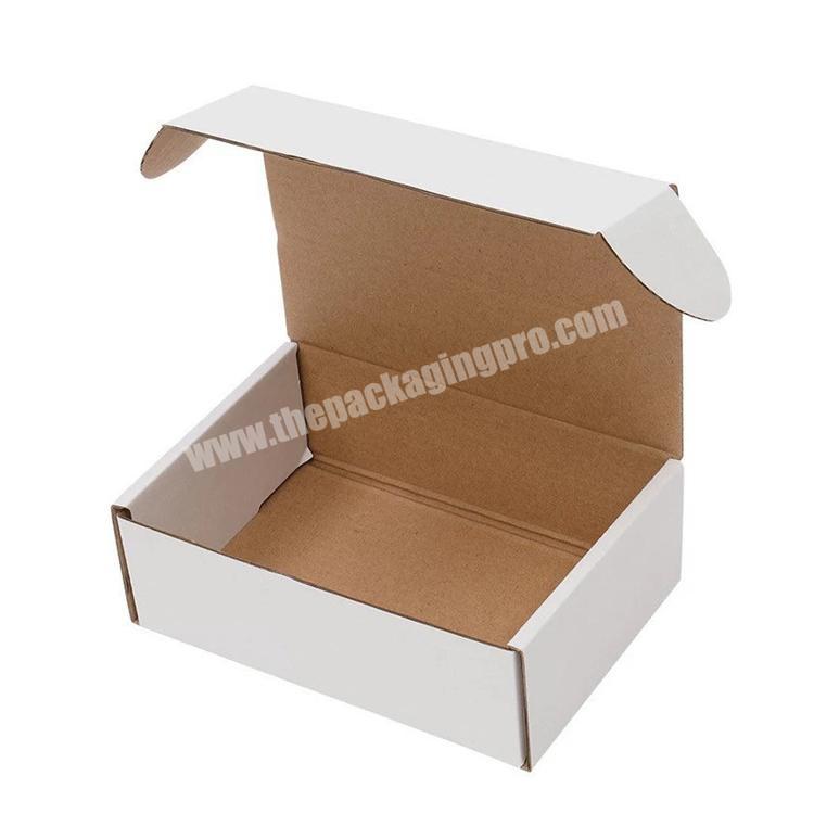 Paper Sturdy and Lightweight, Size Ship White Packaging Paper Corrugated Shipping Cardboard carton Boxes gift