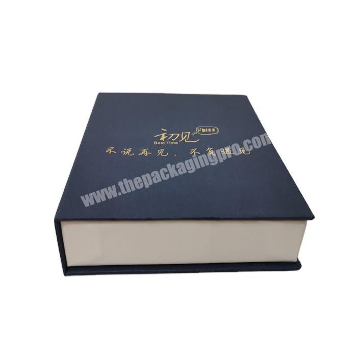 Personalized  paper magnet cardboard package fold gift boxes for present