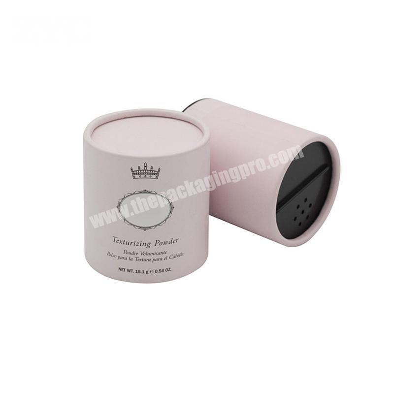 Pink Color Cylinder Cardboard Tube Gift Package Box for Skirt