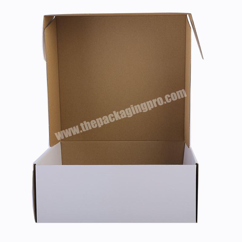 Plain different size avaialbe custom kraft paper mailing box