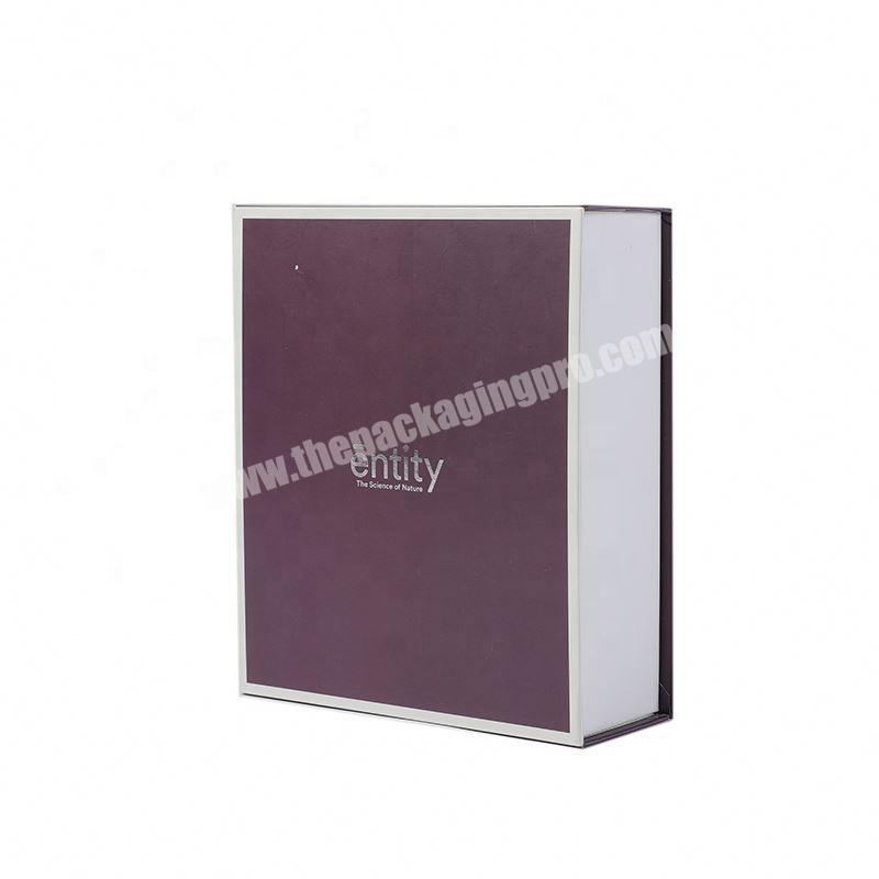 Logo printed corrugated tuck end mailing cosmetic  paper boxes