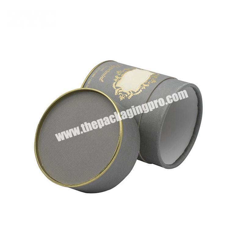 Printed Cylindrical Cardboard Round Tube Paper Gift Packaging Box