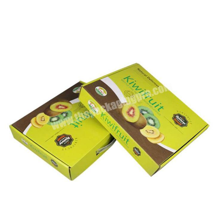 Private label corrugated Board paper type packaging  box with handle