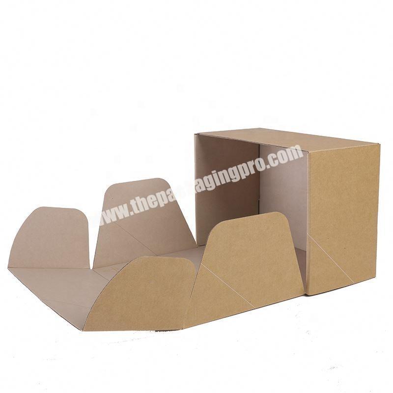 Wholesale custom printing white cardboard folding paper box for capsule filling