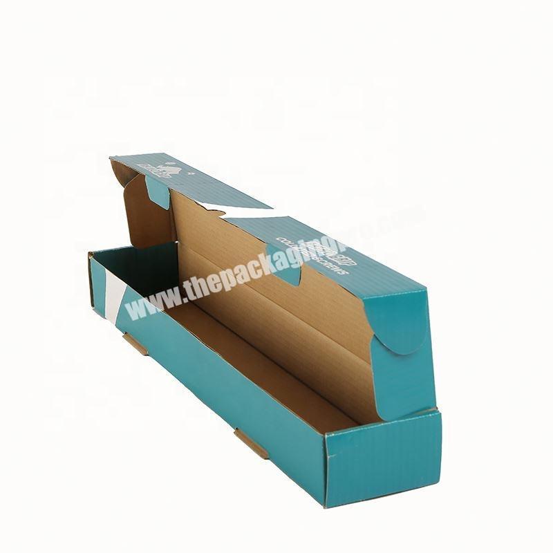 Custom high quality mobile phone battery packaging corrugated paper box with sleeve