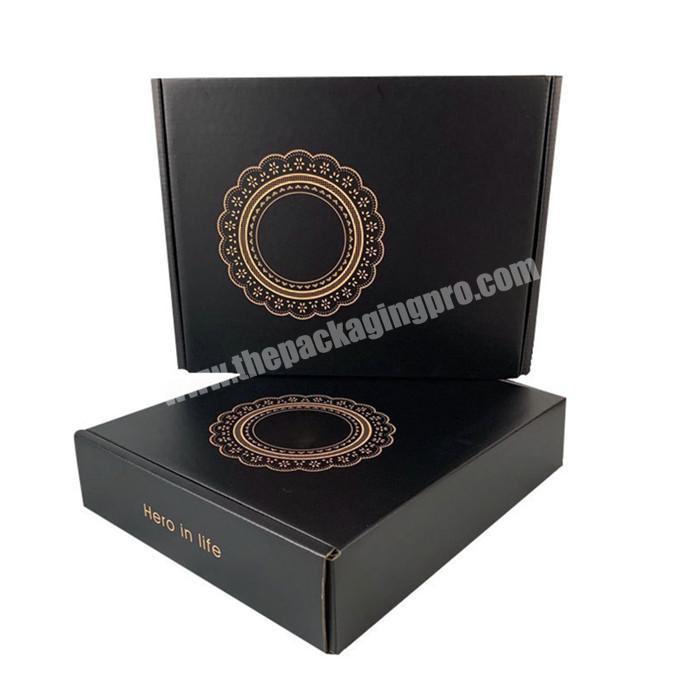 Ready to ship plain black pink cardboard paper large packaging shipping mailer paper box for whiskey bottle