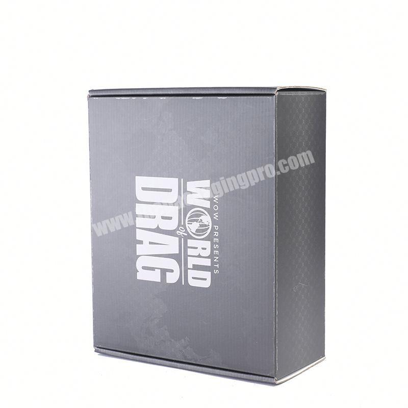 Recyclable Kraft corrugated shipping mailing box for shoes packaging