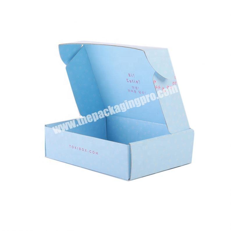 Custom design cosmetic folding gift paper perfume packaging box