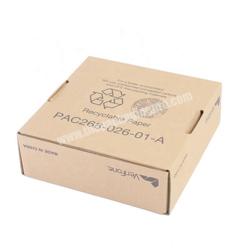 Customized White Kraft Paper Gift Box Packaging For Pizza Packaging