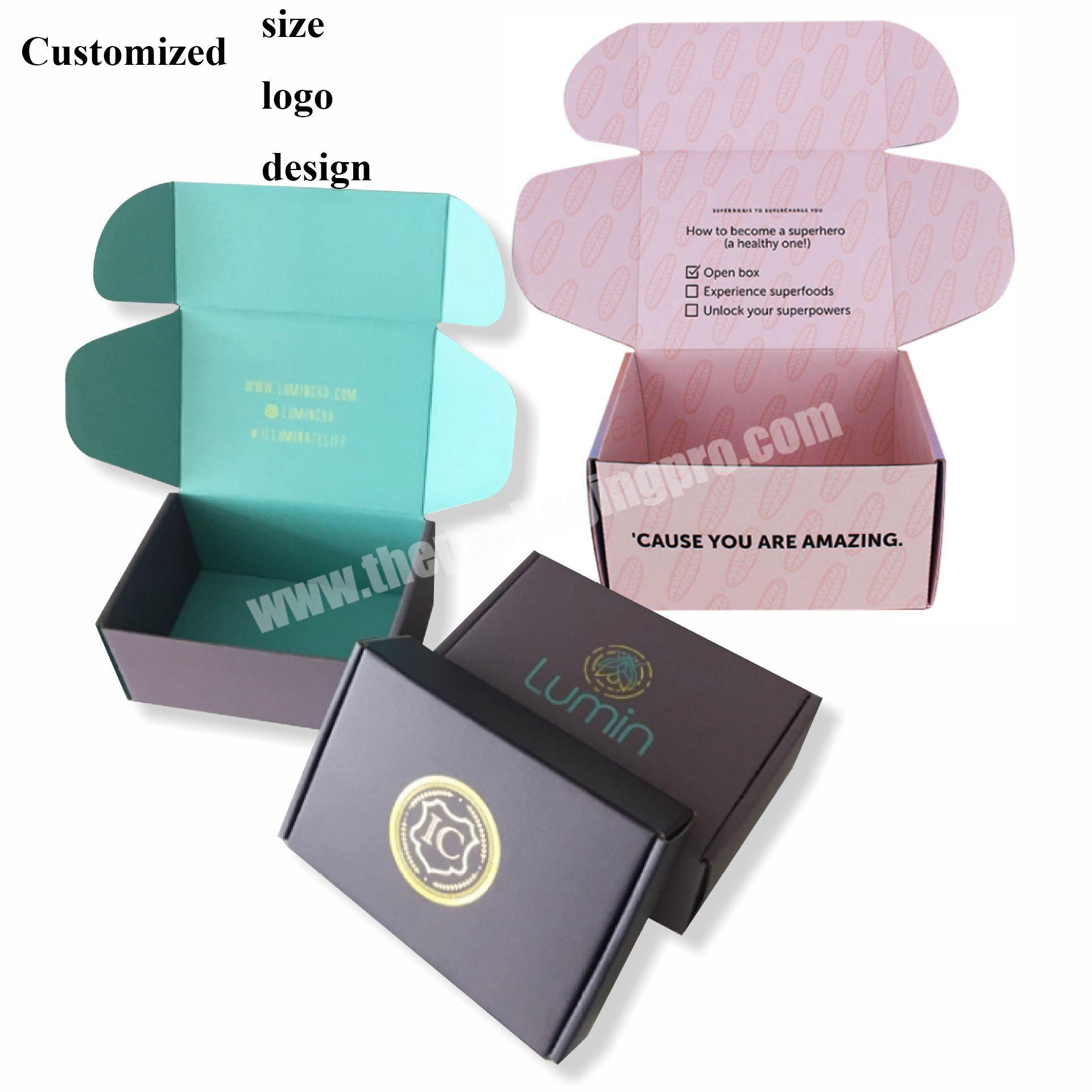 Recycled Custom Fashion Luxury Cheap Gift Cardboard Paper Box For Customized Any Size Color Product Packaging Boxes