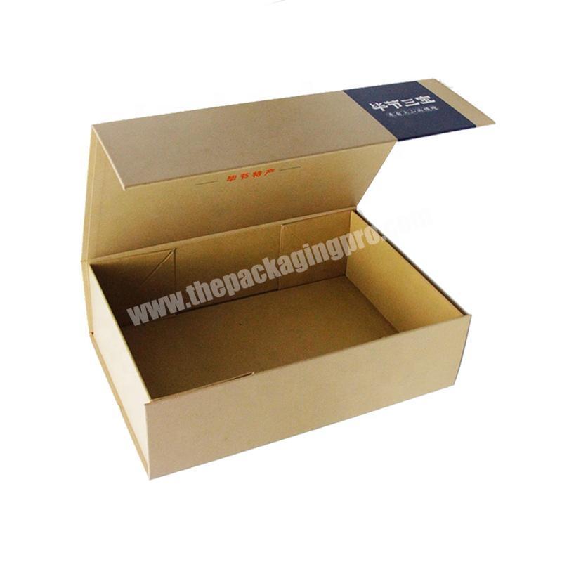 Recycled Custom Fashion Luxury Magnetic Gift cardboard Paper Box For Garments Gift Folding Clothing Boxes gift   Packaging