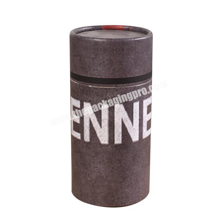 Recyclable custom luxury candle paper tube packaging Christmas cardboard cylinder gift box