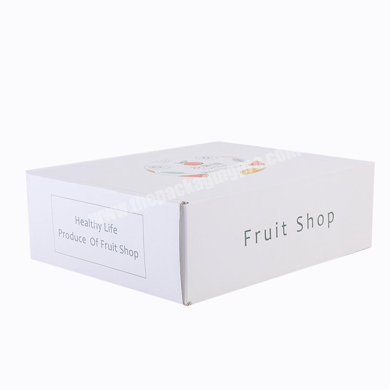 Red special design folding paper packaging box
