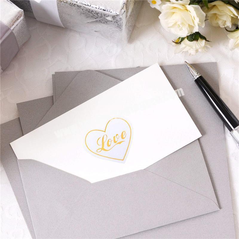 Self Adhesive Customized Printing Clear Gold Foil Stickers Transparent Logo Label Printing Sticker Square For Promotion
