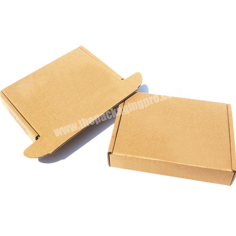 Shipping Packaging Boxes Poly Thin Recyclable Cheap Custom Logo Recycled Jewelry Currogated Package Mailer Box For Wig
