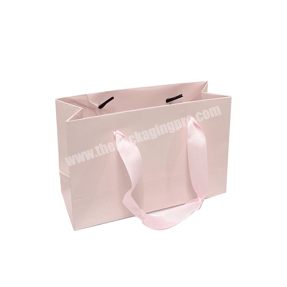 Shoes Packaging Paper Bag Customized Logo Shopping Shoes Carry Bags For Gift