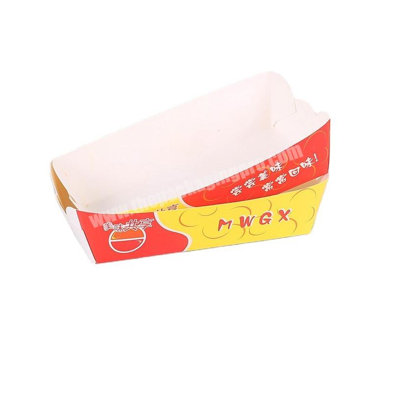 Stock Cheap Price Fast Food Biodegradable Container Recycle Box Kraft Paper Container Food Take Away Kraft Package Box