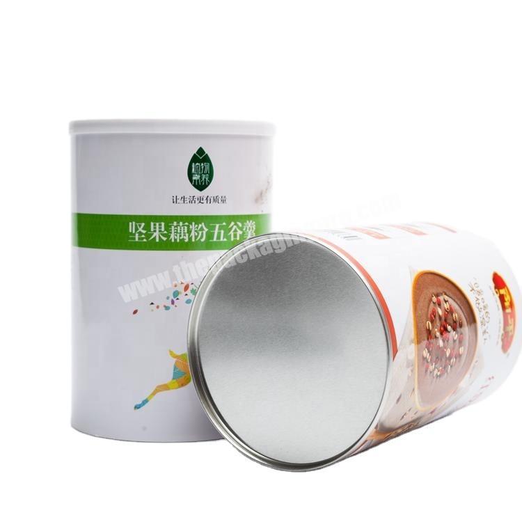 The Latest Recyclable producing recycled kraft paper packing  paper tube Food Packaging